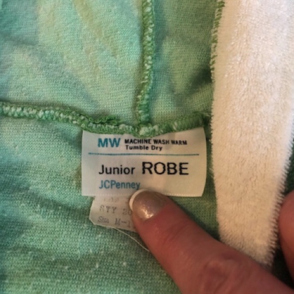 1960’s Terrycloth Coverup/Robe - Picture 7 of 7